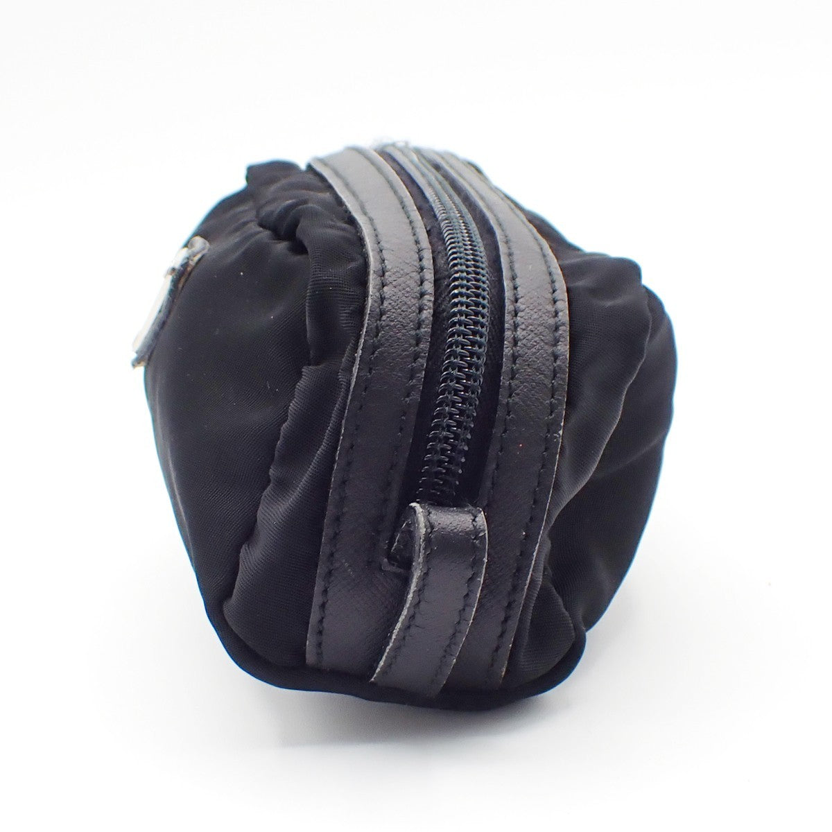 Prada Padded Zip Belt Bag Tessuto Black Nylon Clutche & Pouche Bag (Authentic Pre-Loved)