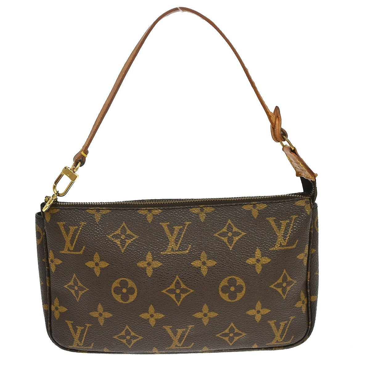 Louis Vuitton Louis Vuitton Pochette Accessoires Nm Monogram Canvas Brown Canvas Clutche & Pouche Bag (Pre-Loved)