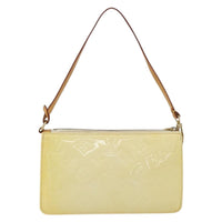Louis Vuitton Lexington Pochette Monogram Vernis Beige Patent_Leather Clutche & Pouche Bag (Pre-Loved)