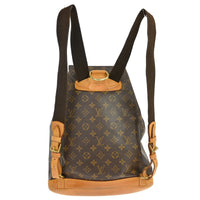 Louis Vuitton Louis Vuitton Vintage Montsouris Backpack Monogram Canvas Brown Canvas Backpack Bag (Pre-Loved)