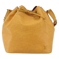 Louis Vuitton Petit Noe Handbag Epi Leather Yellow Leather Shoulder Bag Bag (Authentic Pre-Loved)