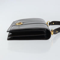 Gucci Vintage Shoulder Bag Leather Brown Leather Shoulder Bag Bag (Authentic Pre-Loved)