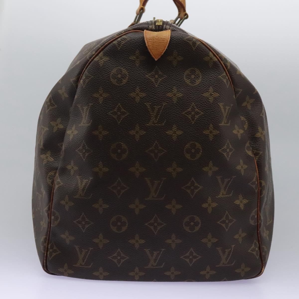 Louis Vuitton Keepall Bag Monogram Canvas Brown Canvas Travel Bag Bag (Pre-Loved)