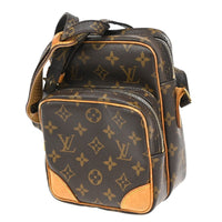 Louis Vuitton Amazone Bag Monogram Canvas Brown Canvas Shoulder Bag Bag (Pre-Loved)