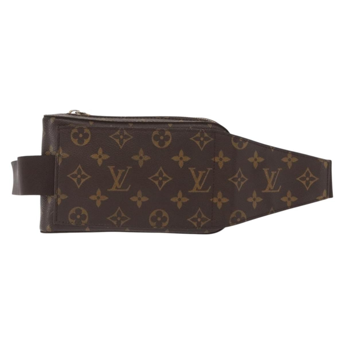 Louis Vuitton Geronimos Waist Bag Monogram Canvas Brown Canvas Shoulder Bag Bag (Authentic Pre-Loved)