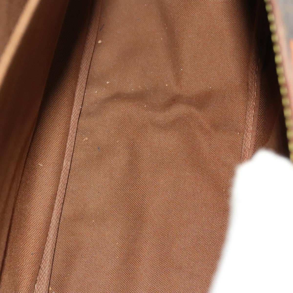 Louis Vuitton Saumur Handbag Monogram Canvas Brown Canvas Shoulder Bag Bag (Authentic Pre-Loved)