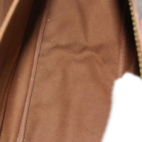 Louis Vuitton Saumur Handbag Monogram Canvas Brown Canvas Shoulder Bag Bag (Authentic Pre-Loved)