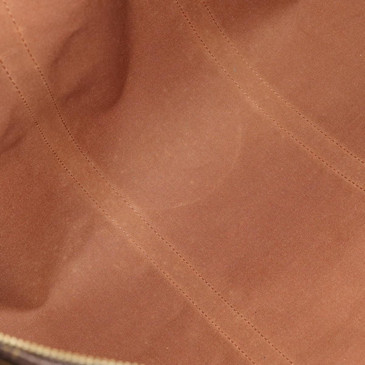 Louis Vuitton Keepall Bag Monogram Canvas Brown Canvas Travel Bag Bag (Pre-Loved)