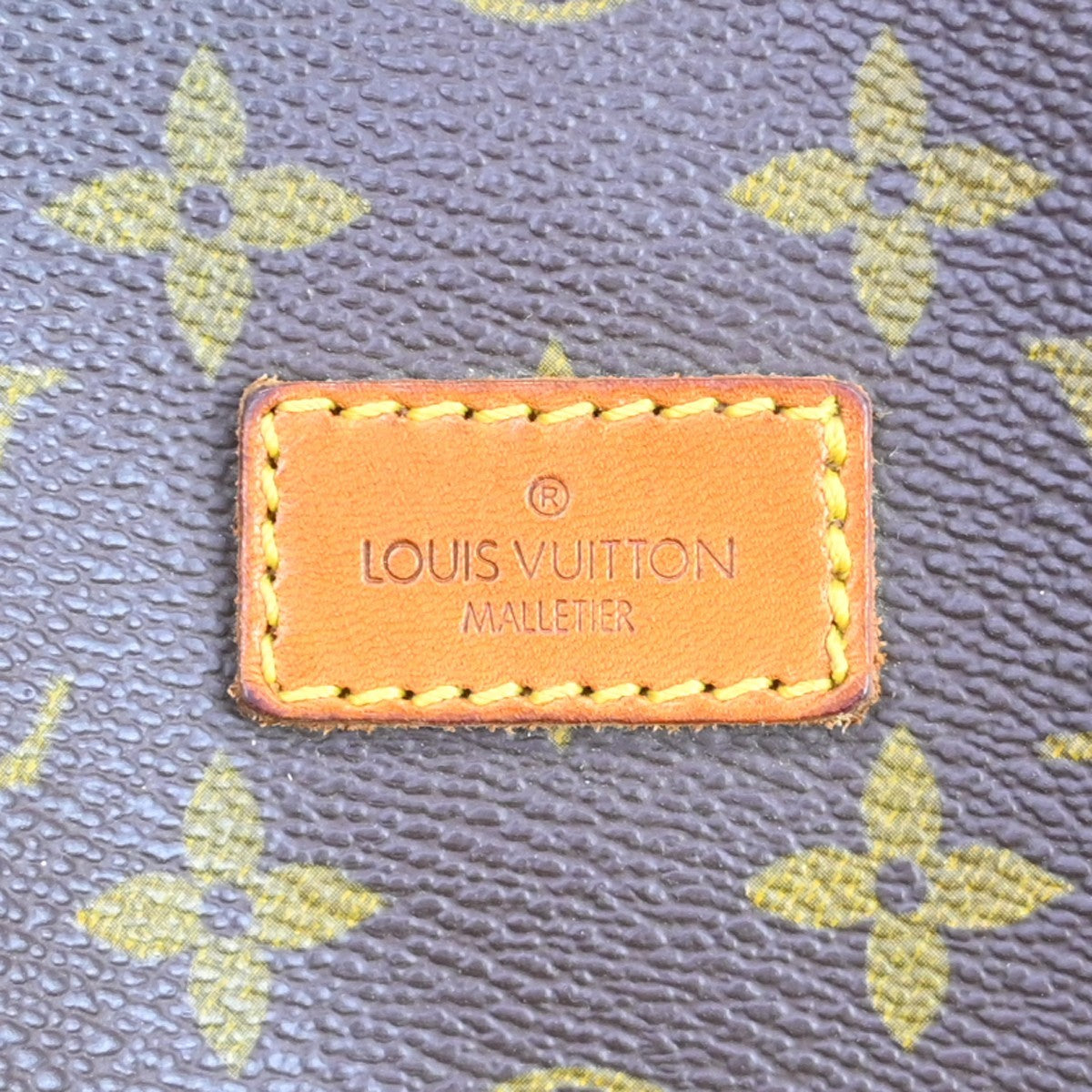 Louis Vuitton Louis Vuitton Saumur Handbag Monogram Canvas Brown Canvas Shoulder Bag Bag (Pre-Loved)