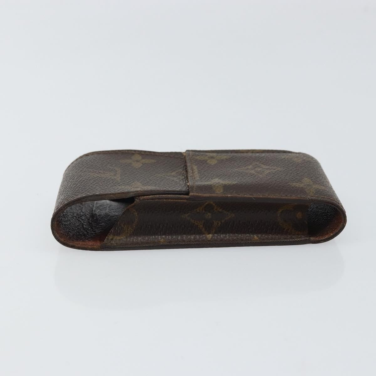 Louis Vuitton Louis Vuitton Cigarette Case Monogram Canvas Brown Canvas Clutche & Pouche Bag (Pre-Loved)