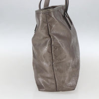 Gucci Gucci Plus Tote Gg Imprime Silver Pvc Tote Bag Bag (Pre-Loved)