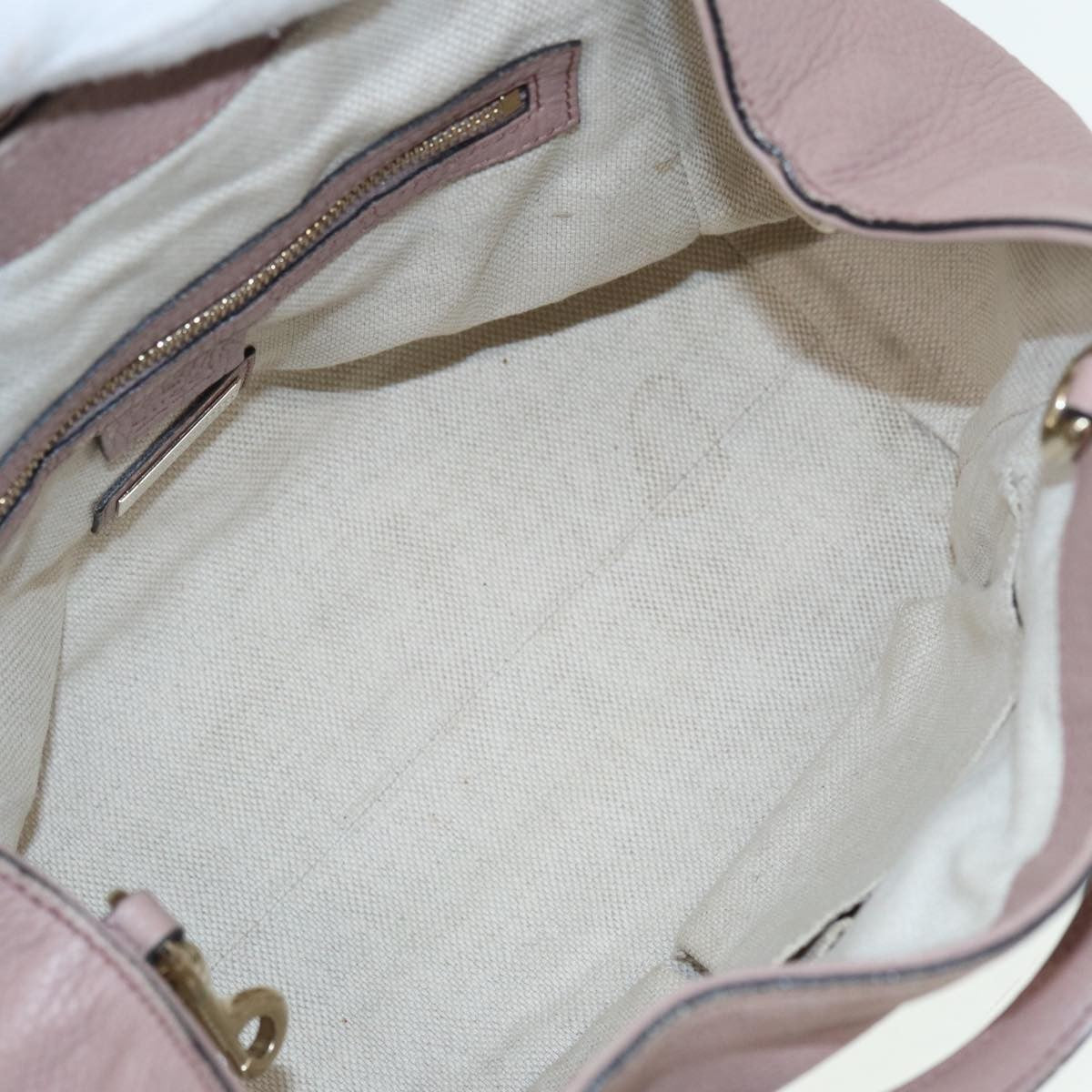 Gucci Soho Convertible Shoulder Bag Leather Pink Leather Tote Bag Bag (Authentic Pre-Loved)