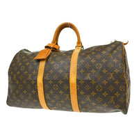 Louis Vuitton Louis Vuitton Keepall Bag Monogram Canvas Brown Canvas Travel Bag Bag (Authentic Pre-Loved)