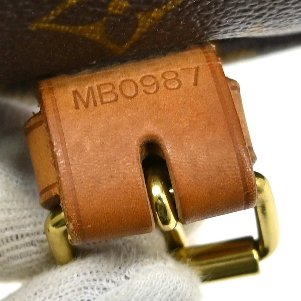 Louis Vuitton Louis Vuitton Saumur Handbag Monogram Canvas Brown Canvas Shoulder Bag Bag (Authentic Pre-Loved)
