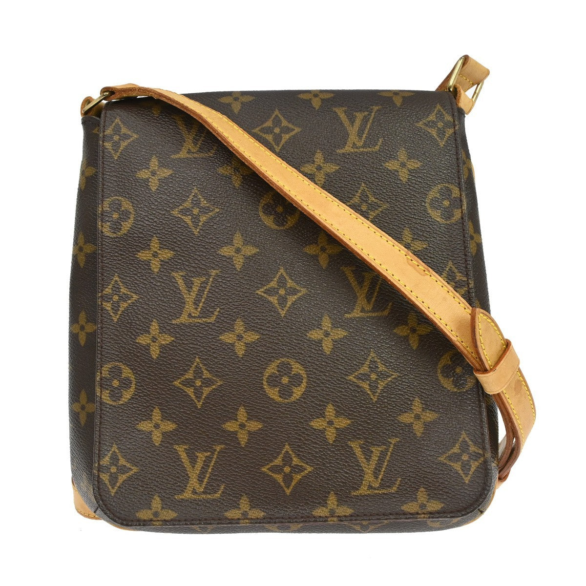 Louis Vuitton Louis Vuitton Musette Salsa Handbag Monogram Canvas Brown Canvas Shoulder Bag Bag (Pre-Loved)