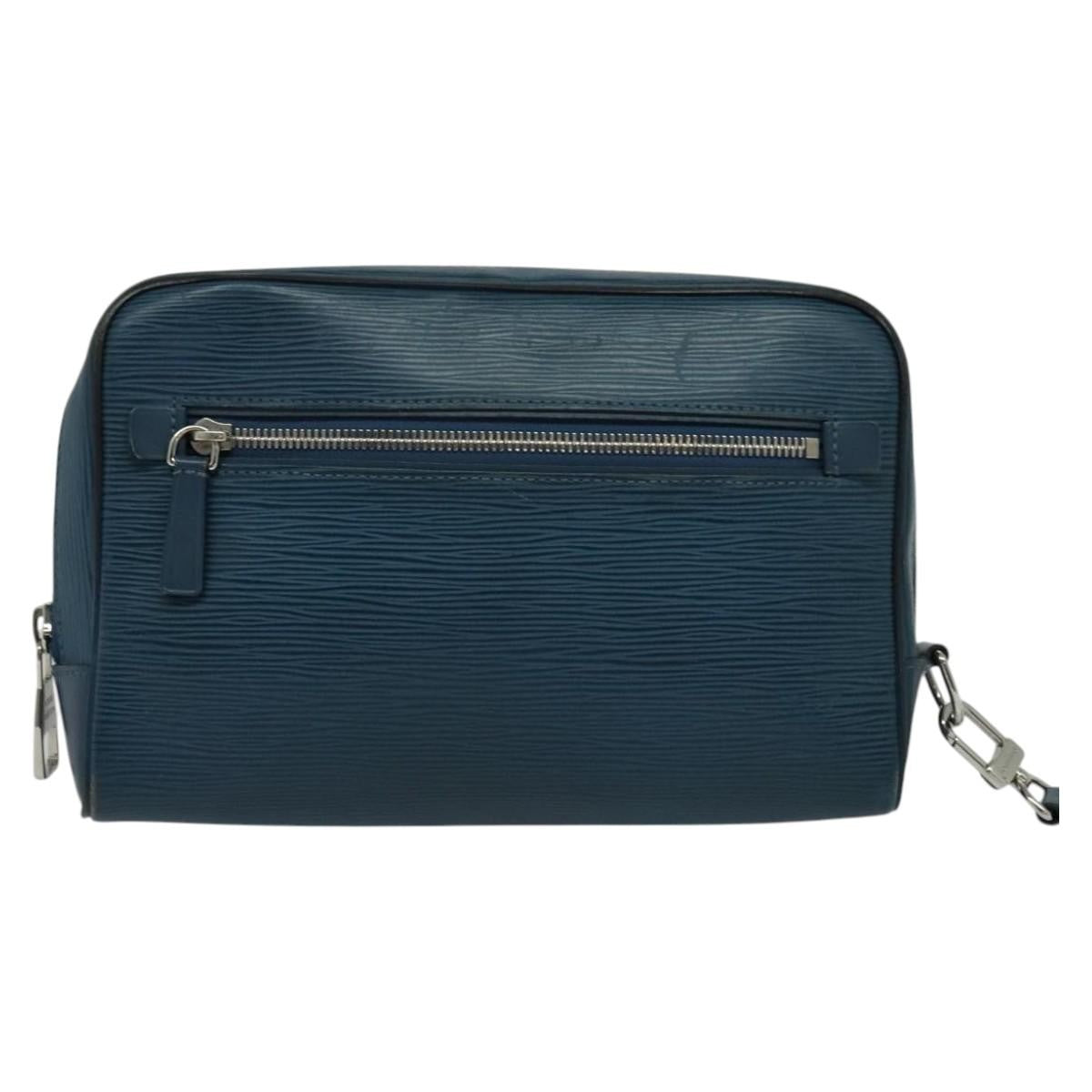 Louis Vuitton Neo Hoche Clutch Epi Leather Blue Leather Clutche & Pouche Bag (Authentic Pre-Loved)