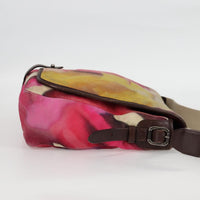Chanel Flower Power Messenger Bag Multicolor Printed Nubuck Multicolour Suede Shoulder Bag Bag (Authentic Pre-Loved)