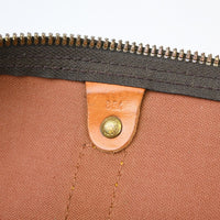Louis Vuitton Louis Vuitton Keepall Bag Monogram Canvas Brown Canvas Travel Bag Bag (Authentic Pre-Loved)