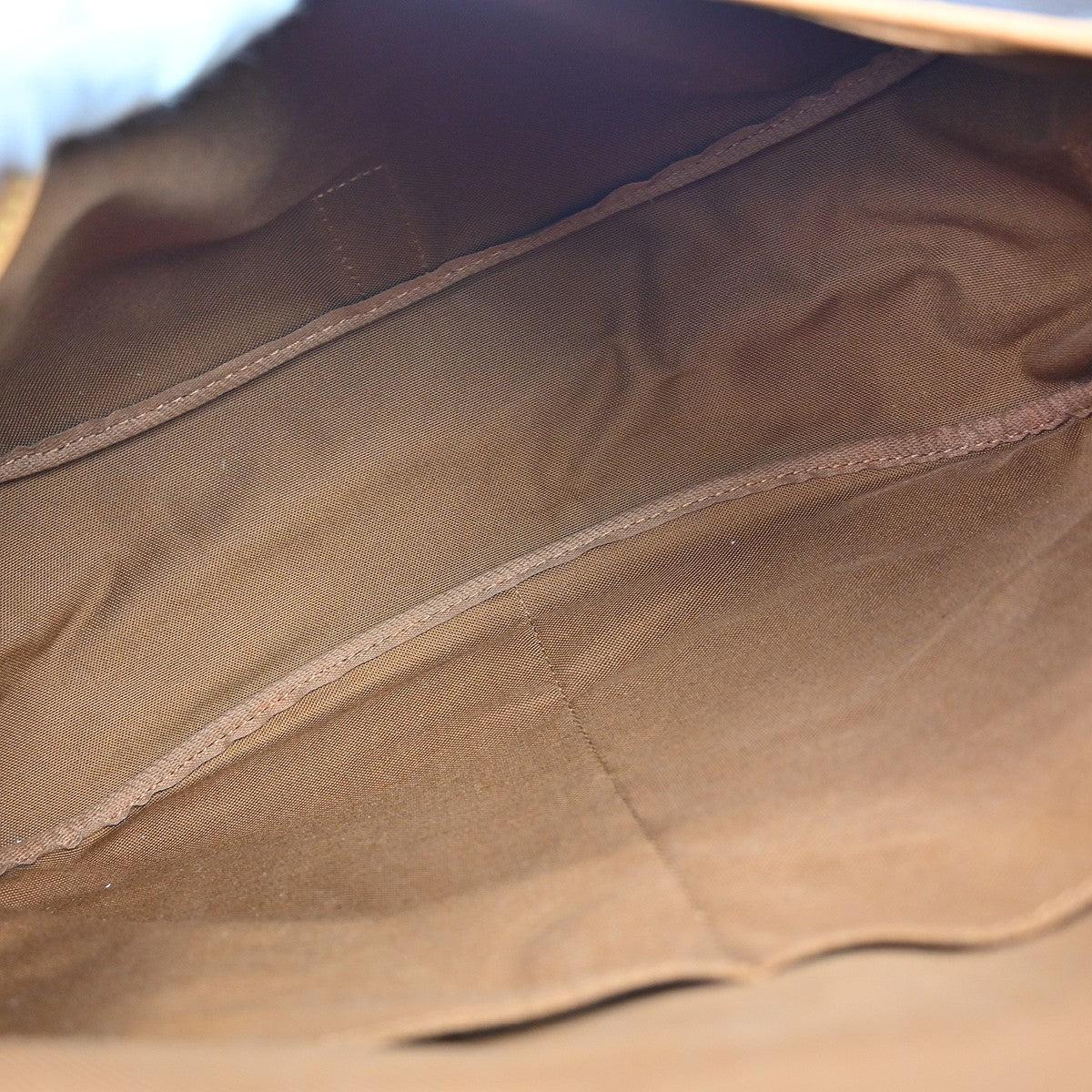 Louis Vuitton Louis Vuitton Saumur Handbag Monogram Canvas Brown Canvas Shoulder Bag Bag (Pre-Loved)