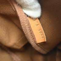Louis Vuitton Saumur Handbag Monogram Canvas Brown Canvas Shoulder Bag Bag (Authentic Pre-Loved)