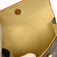 Louis Vuitton Louis Vuitton Florentine Waist Bag Monogram Canvas Brown Canvas Clutche & Pouche Bag (Authentic Pre-Loved)