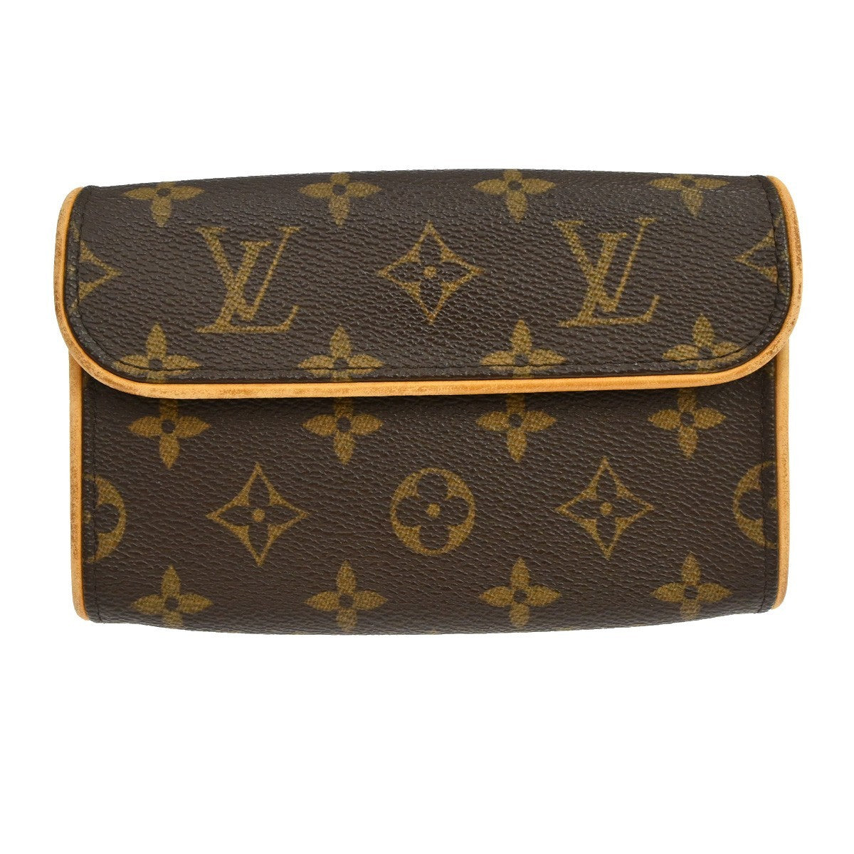 Louis Vuitton Louis Vuitton Florentine Waist Bag Monogram Canvas Brown Canvas Clutche & Pouche Bag (Authentic Pre-Loved)