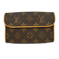 Louis Vuitton Louis Vuitton Florentine Waist Bag Monogram Canvas Brown Canvas Clutche & Pouche Bag (Authentic Pre-Loved)