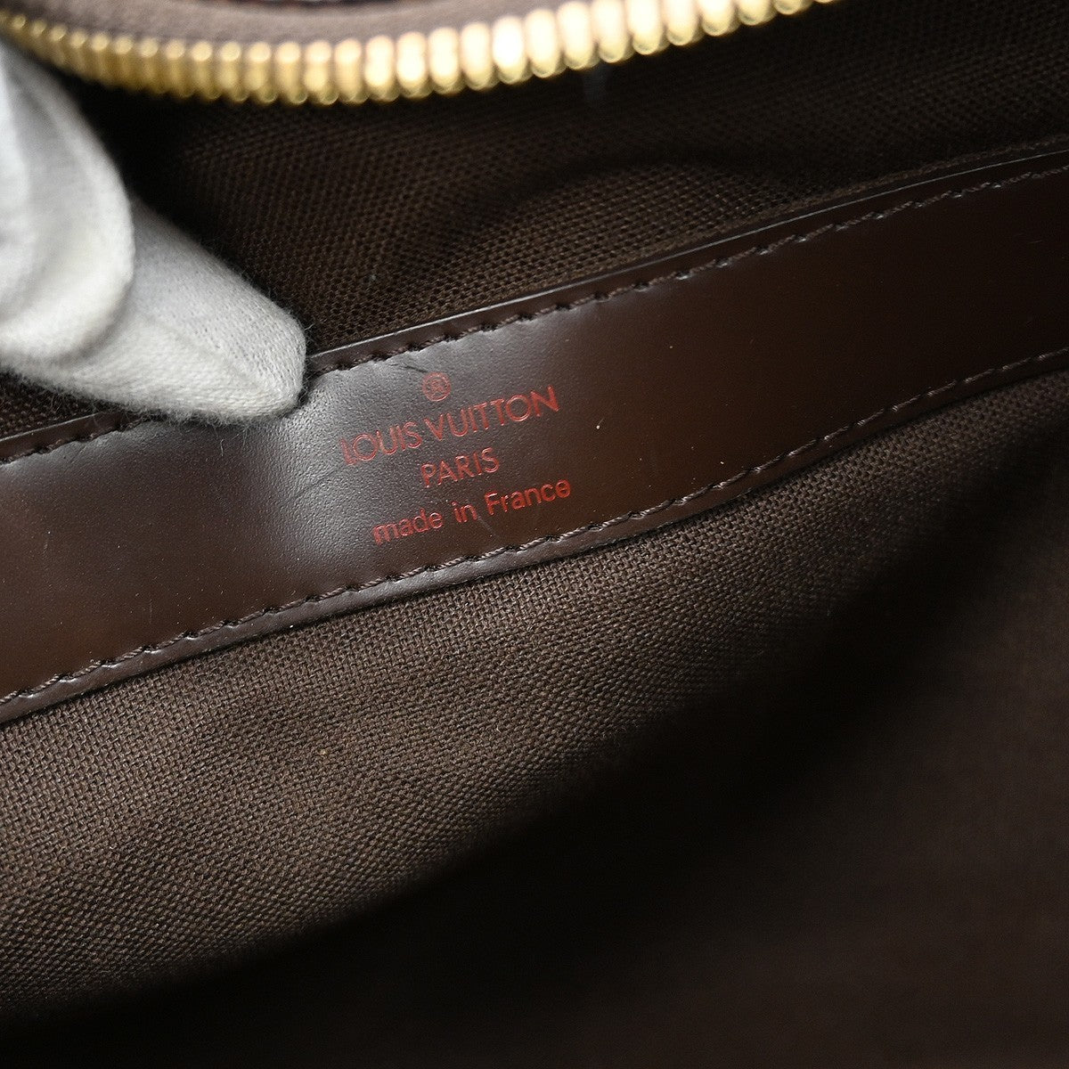 Louis Vuitton Louis Vuitton Naviglio Handbag Damier Brown Canvas Shoulder Bag Bag (Pre-Loved)