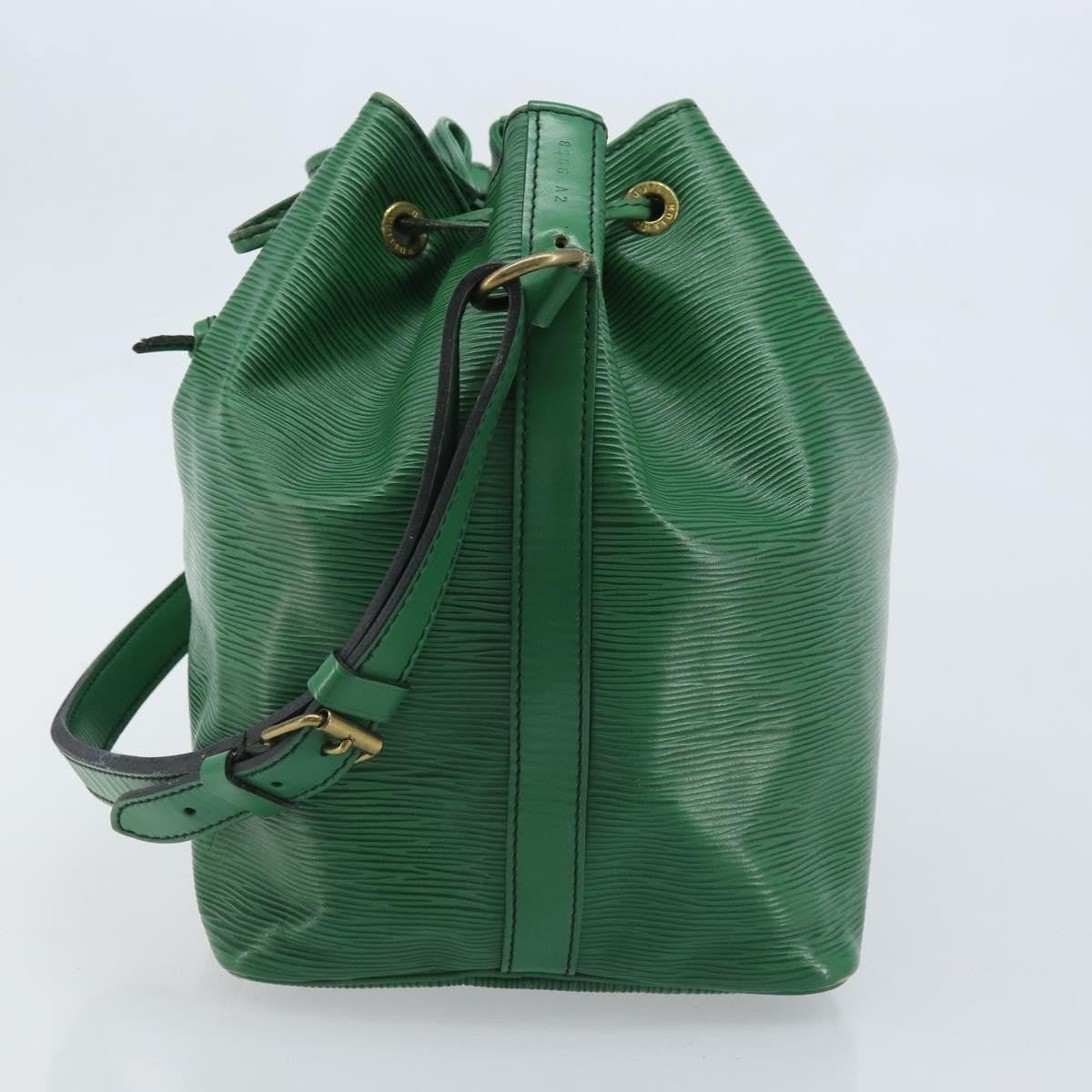 Louis Vuitton Petit Noe Handbag Epi Leather Green Leather Shoulder Bag Bag (Pre-Loved)