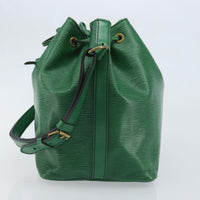 Louis Vuitton Petit Noe Handbag Epi Leather Green Leather Shoulder Bag Bag (Pre-Loved)