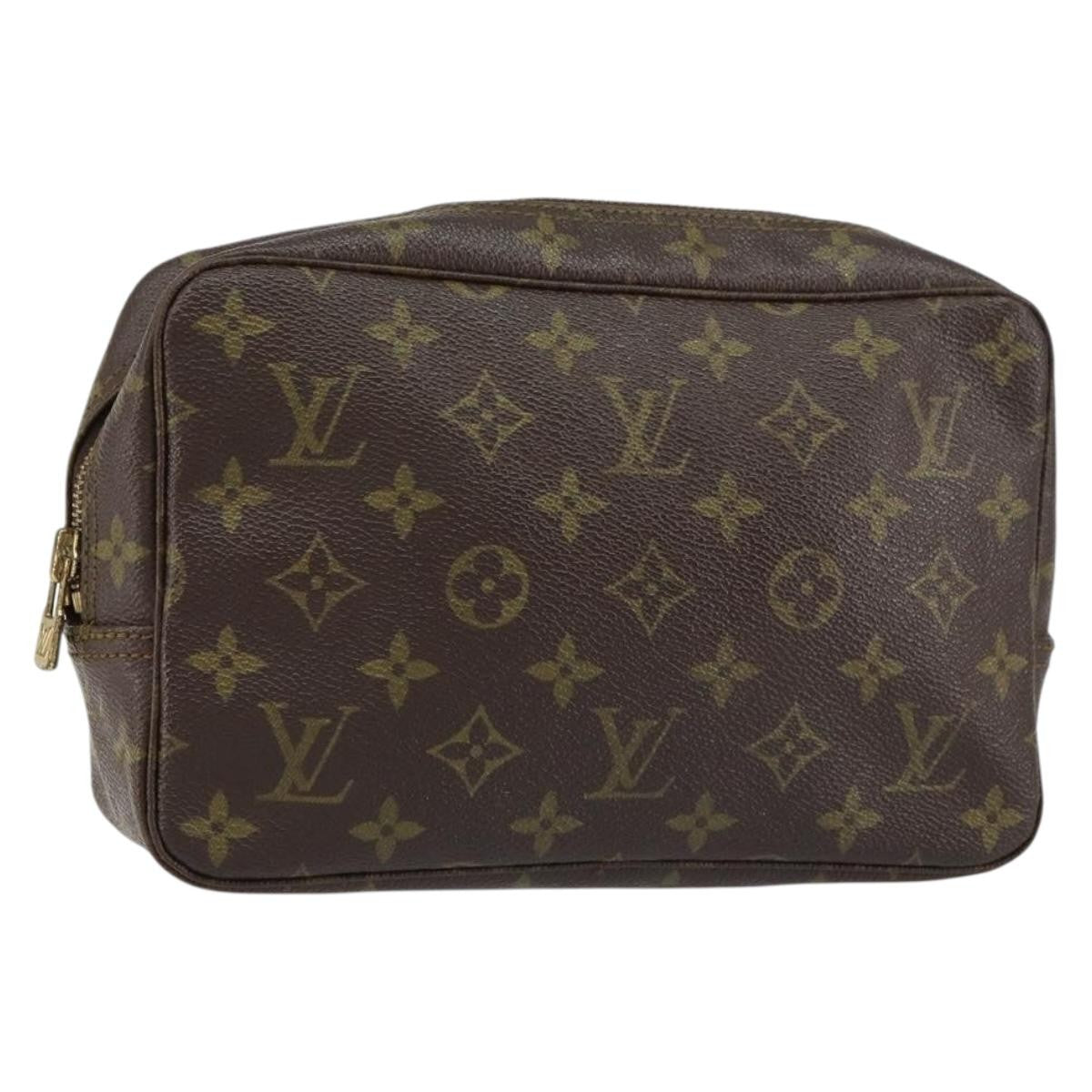 Louis Vuitton Trousse Toilette Monogram Canvas Brown Canvas Clutche & Pouche Bag (Authentic Pre-Loved)