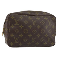 Louis Vuitton Trousse Toilette Monogram Canvas Brown Canvas Clutche & Pouche Bag (Authentic Pre-Loved)