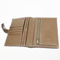 Hermes Bearn Coin Wallet Epsom Brown Leather Wallets Accessory (Authentic Pre-Loved)