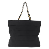 Salvatore Ferragamo Salvatore Ferragamo Vala Tote Canvas Black Canvas Tote Bag Bag (Pre-Loved)
