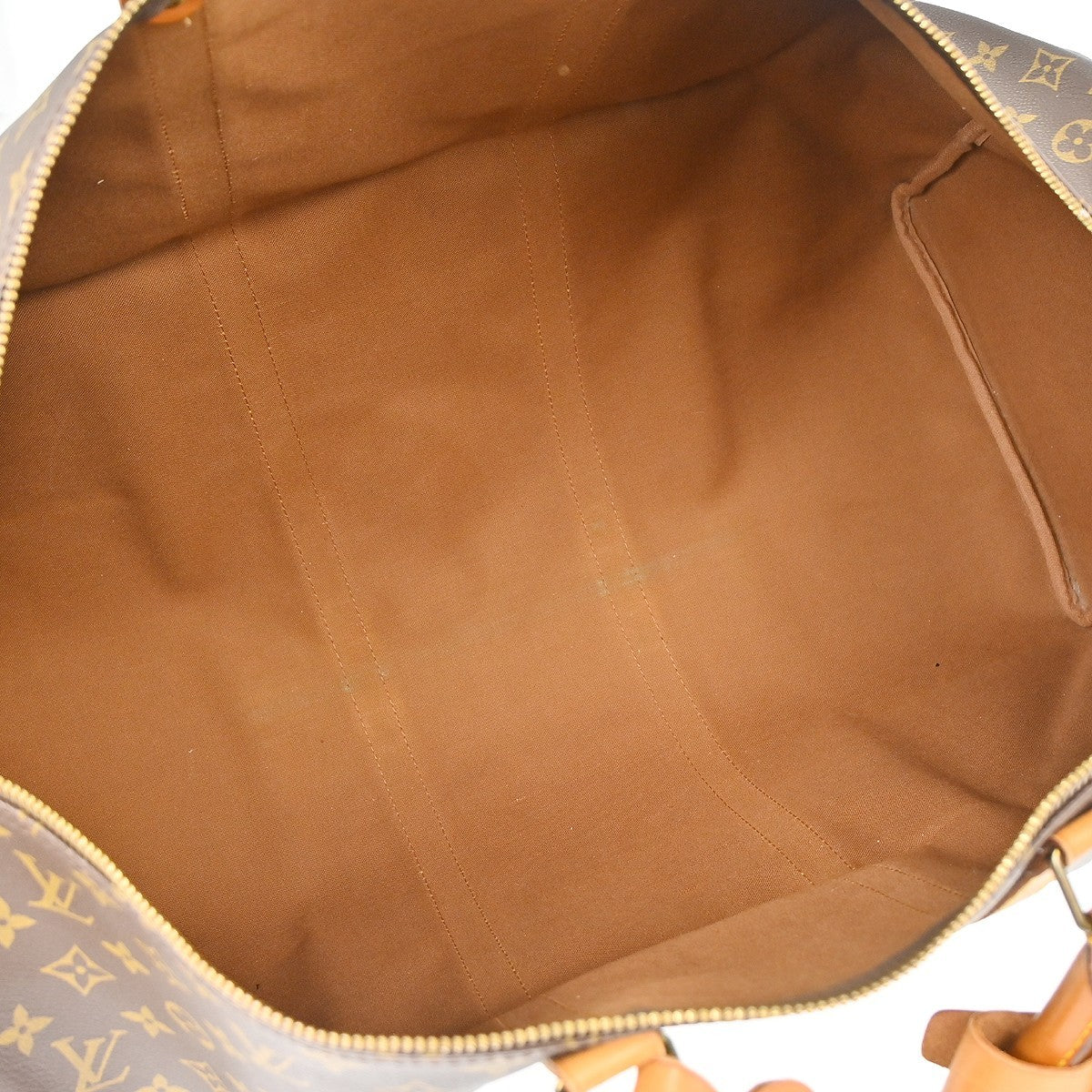 Louis Vuitton Louis Vuitton Keepall Bag Monogram Canvas Brown Canvas Travel Bag Bag (Authentic Pre-Loved)