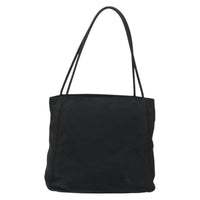 Prada Vintage Tote Tessuto Black Nylon Tote Bag Bag (Authentic Pre-Loved)