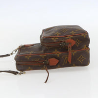 Louis Vuitton Amazone Bag Monogram Canvas Brown Canvas Shoulder Bag Bag (Authentic Pre-Loved)