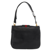Gucci Sherry Line Shoulder Bag Leather Multicolour Leather Handbag (Authentic Pre-Loved)