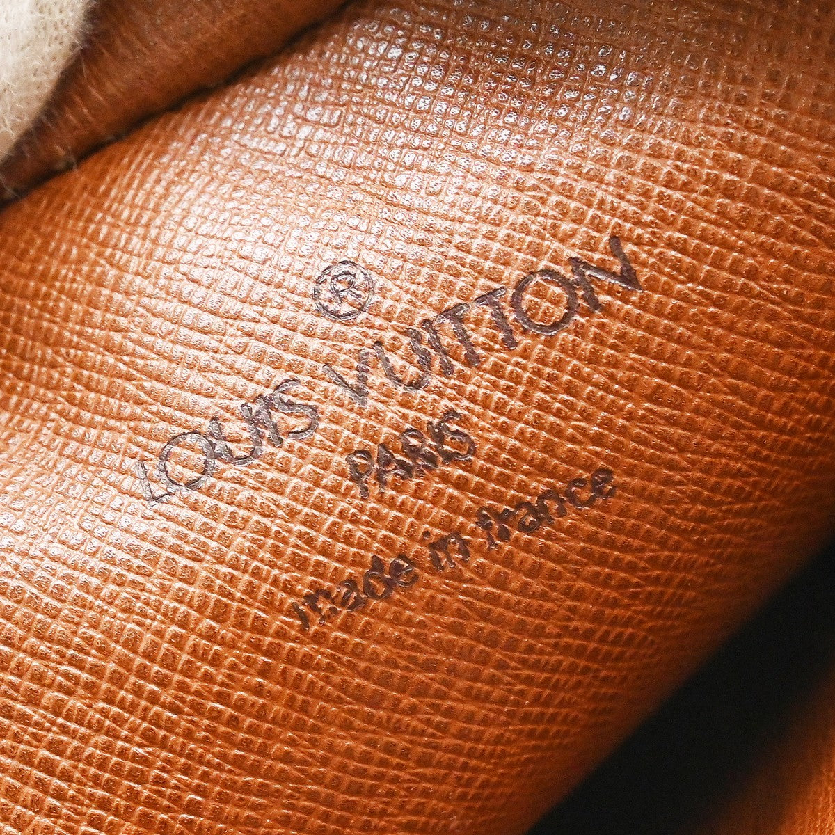 Louis Vuitton Danube Handbag Monogram Canvas Brown Canvas Shoulder Bag Bag (Pre-Loved)