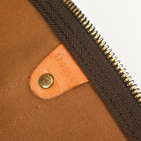 Louis Vuitton Keepall Bag Monogram Canvas Brown Canvas Travel Bag Bag (Authentic Pre-Loved)
