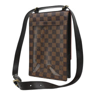 Louis Vuitton Louis Vuitton Portobello Messenger Damier Brown Canvas Clutche & Pouche Bag (Authentic Pre-Loved)