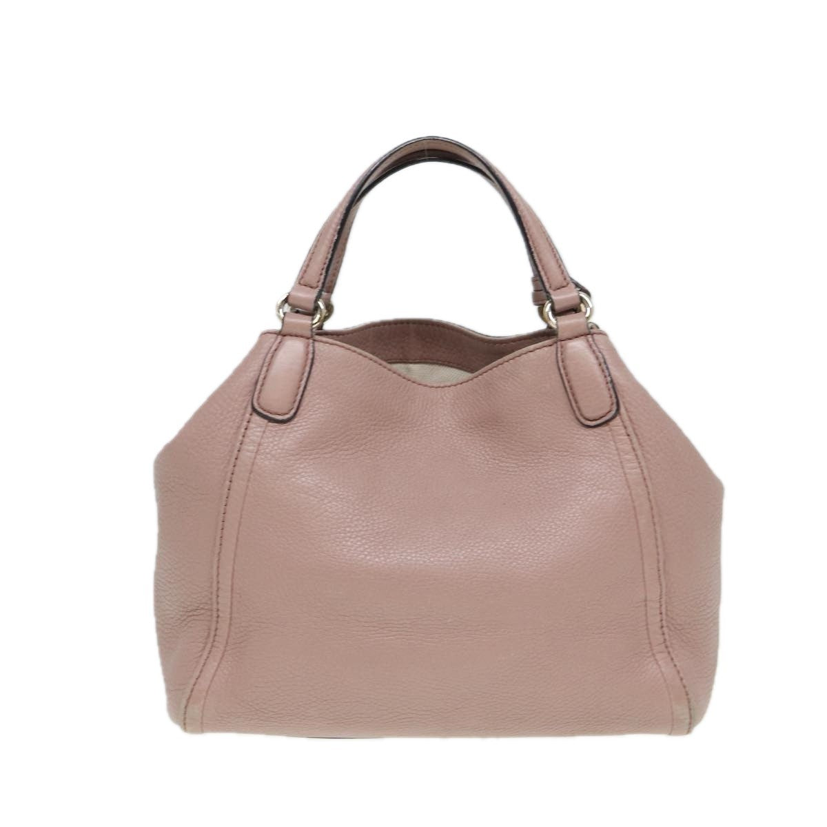 Gucci Soho Convertible Shoulder Bag Leather Pink Leather Tote Bag Bag (Authentic Pre-Loved)