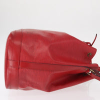 Louis Vuitton Noe Handbag Epi Leather Red Leather Shoulder Bag Bag (Authentic Pre-Loved)