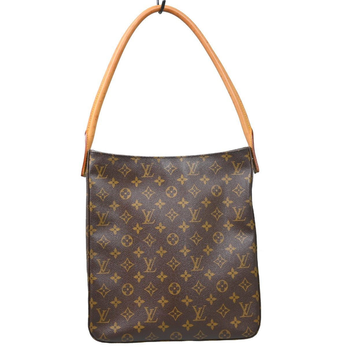 Louis Vuitton Monogram Looping Handbag Monogram Canvas Brown Canvas Shoulder Bag Bag (Pre-Loved)