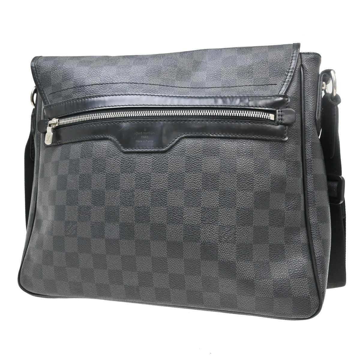 Louis Vuitton Daniel Messenger Bag Damier Graphite Gray Canvas Shoulder Bag Bag (Authentic Pre-Loved)