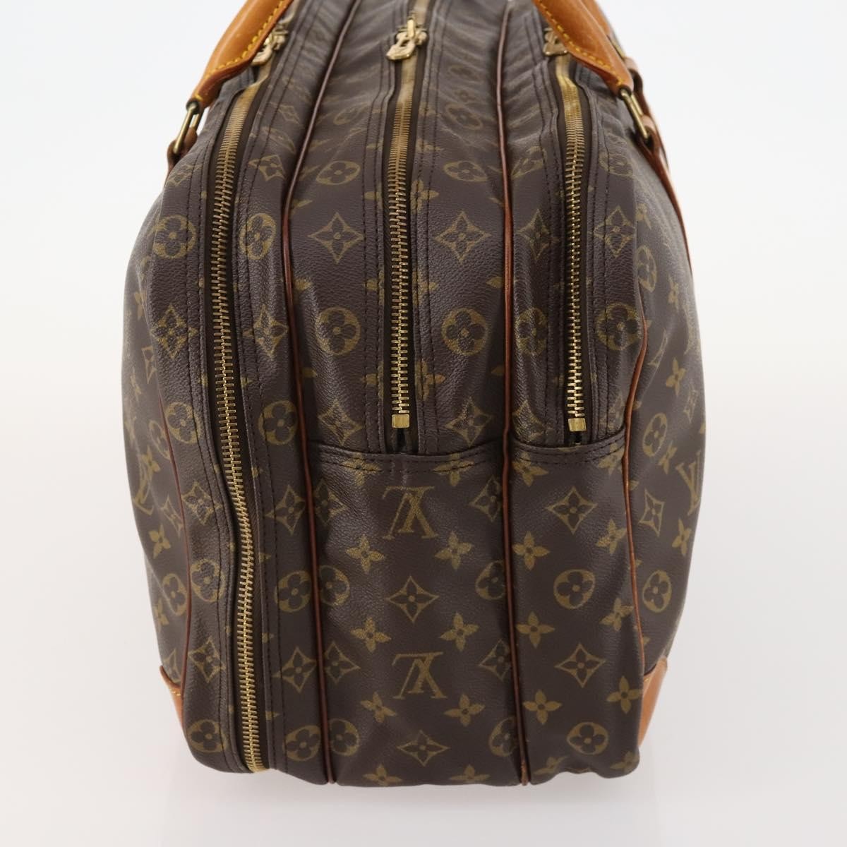 Louis Vuitton Sac Trois Poches Handbag Monogram Canvas Brown Canvas Travel Bag Bag (Pre-Loved)