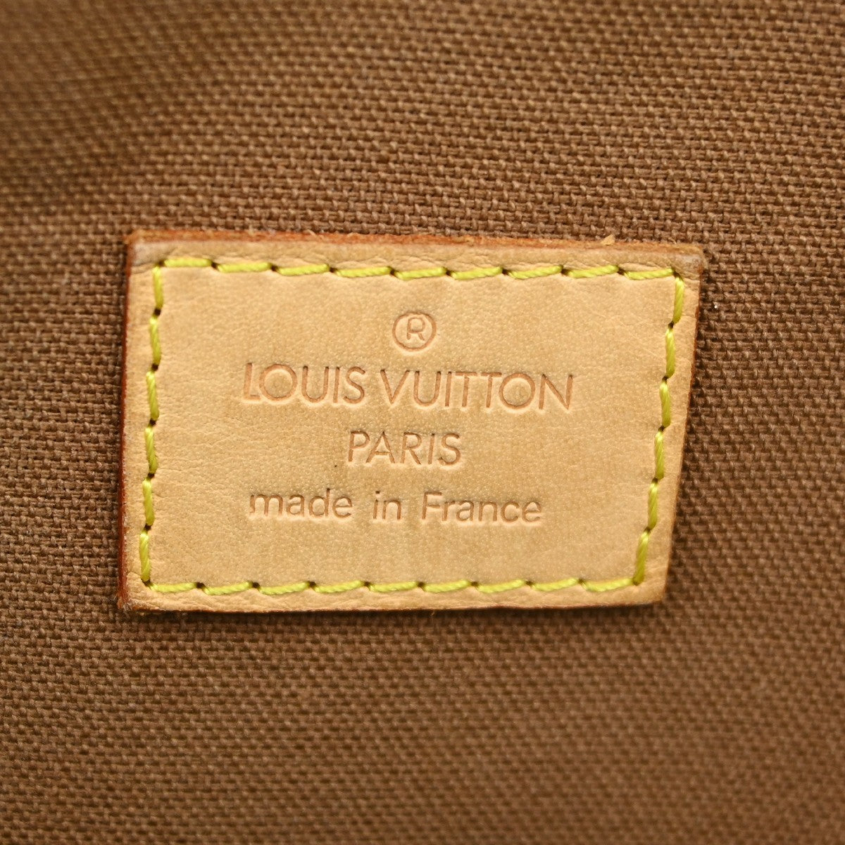 Louis Vuitton Lockit Handbag Monogram Canvas Brown Canvas Shoulder Bag Bag (Pre-Loved)