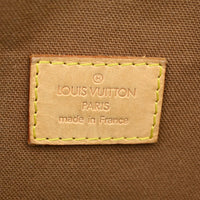 Louis Vuitton Lockit Handbag Monogram Canvas Brown Canvas Shoulder Bag Bag (Pre-Loved)