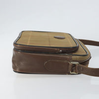 Burberry Nova Check Shoulder Bag Canvas Beige Canvas Shoulder Bag Bag (Authentic Pre-Loved)
