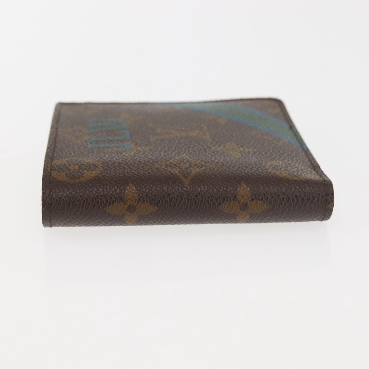 Louis Vuitton Marco Wallet Monogram Canvas Brown Canvas Wallets Accessory (Authentic Pre-Loved)